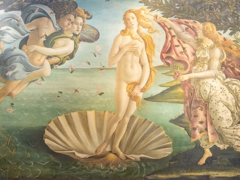 The Birth of Venus_Uffizi Gallery