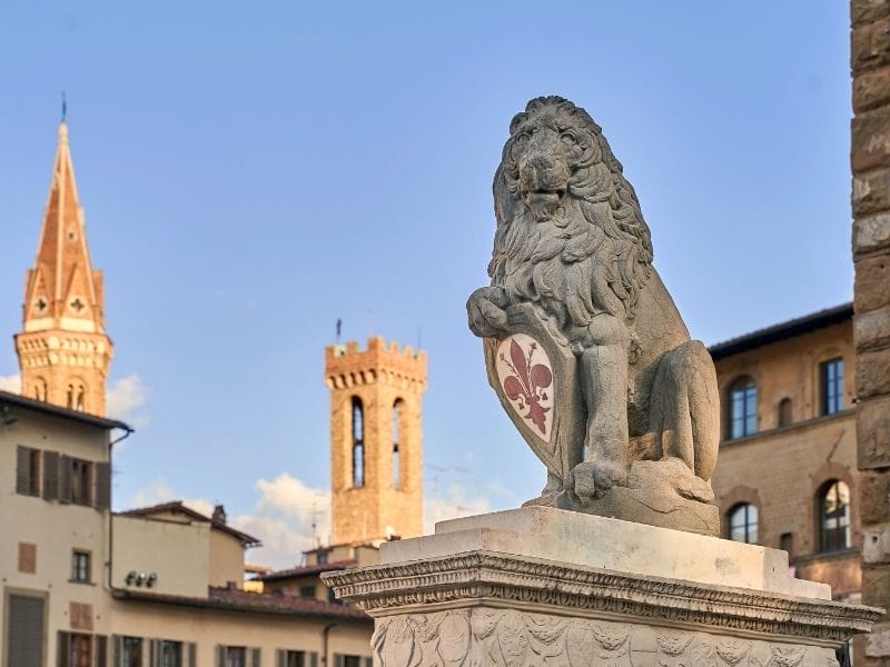 piazza della signoria_lion