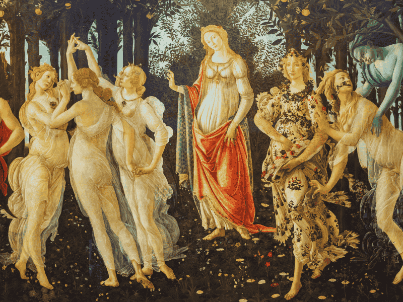 Uffizi Gallery_primavera Uffizi Gallery_primavera